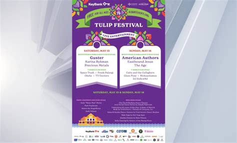 2023 Albany Tulip Festival live music schedule